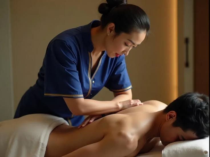 Deep tissue massage